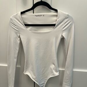 Abercrombie & Fitch White Bodysuit
